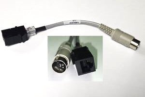 RJ45 Female to AT Male Keyboard Adapter -InfoWindow Keyboard to CLI 5476, 5477, 5488