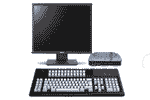 CLI MT1500x Thin Client Terminal - XPe OS - 122-Key KB and 17 Inch LED Monitor