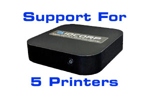 I-O Win10 IPDS Print Server Gateway - 5 Printer Support, Upgradeable to support up to 20 printers