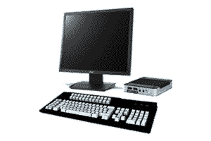 I-O 2677e Ethernet Terminal with 122-Key Keyboard and 17 Inch Monitor