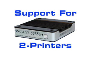 I-O 5765e IPDS Print Server Gateway - 2 Printer Support, Upgradeable to support up to 10 printers