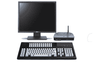 CLI MT1560g Wireless Thin Client Terminal with 122-Key KB and 17 Inch Monitor