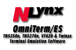 OmniTerm/ES Emulation Software For TN3270e, TN5250e & ES/PCI Twinax