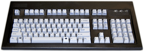 PC/5250 - 104-Key 5250 USB Keyboard for PCs & Thin Client Terminals, T ...