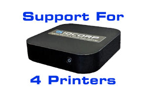 I-O Win10 IPDS Print Server Gateway - 4 Printer Support, Upgradeable to support up to 20 printers
